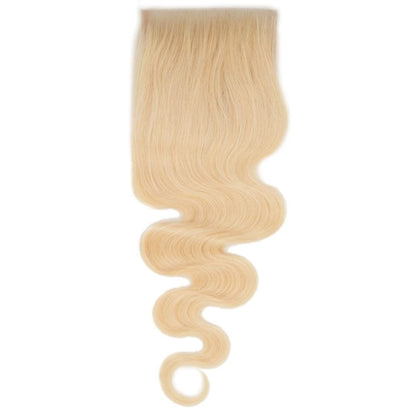 LDB Collections Blonde Body Wave 4x4 Transparent Closure