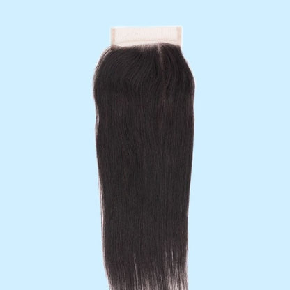 LDB Collections Brazilian Silky Straight 4x4 Transparent Closure