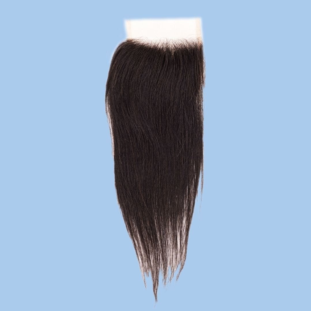 LDB Collections Brazilian Silky Straight 4x4 Transparent Closure