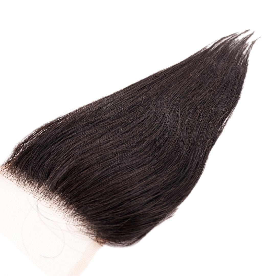 LDB Collections Brazilian Silky Straight 4x4 Transparent Closure