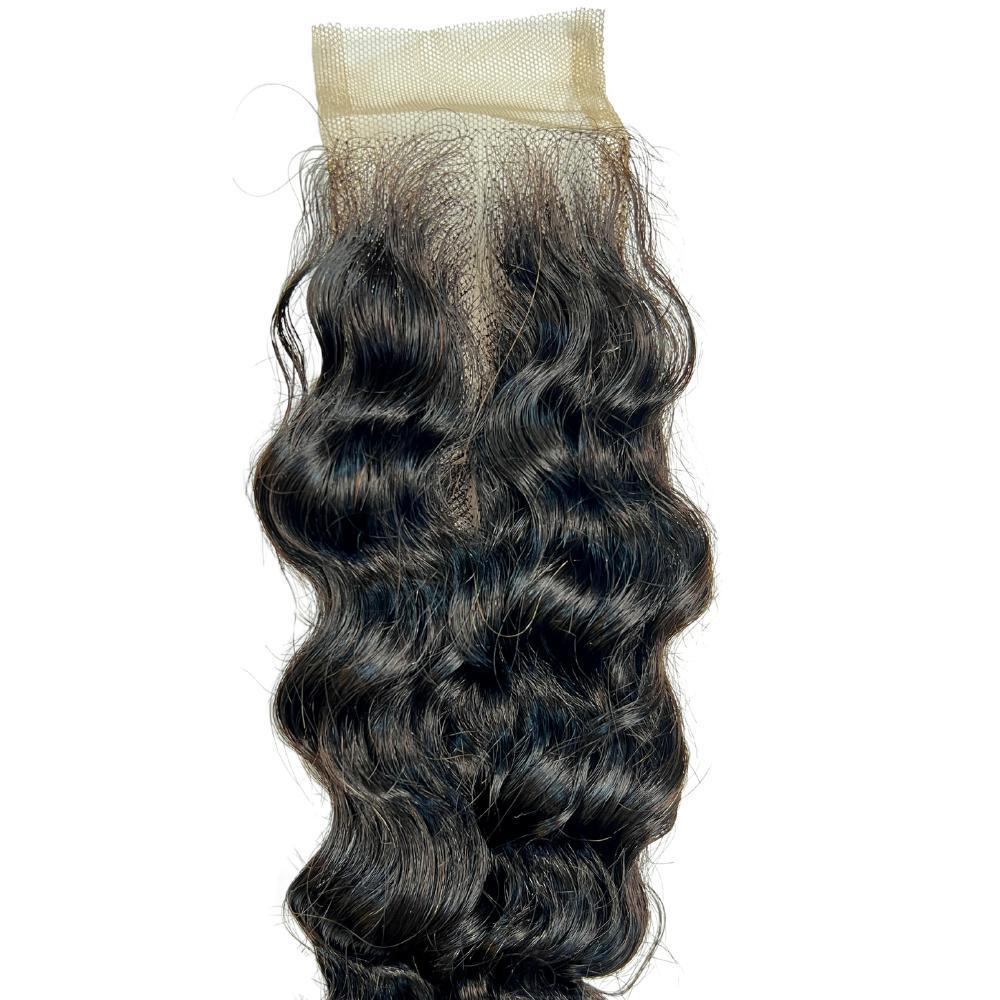 LDB Collections Frontal Brazilian Deep Wave 2x6 Transparent Closure