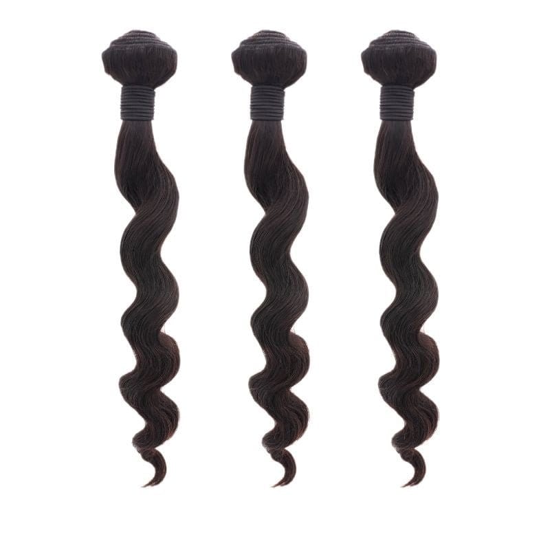 LDB Collections Human Hair Bundles Brazilian Loose Wave Bundle Deals