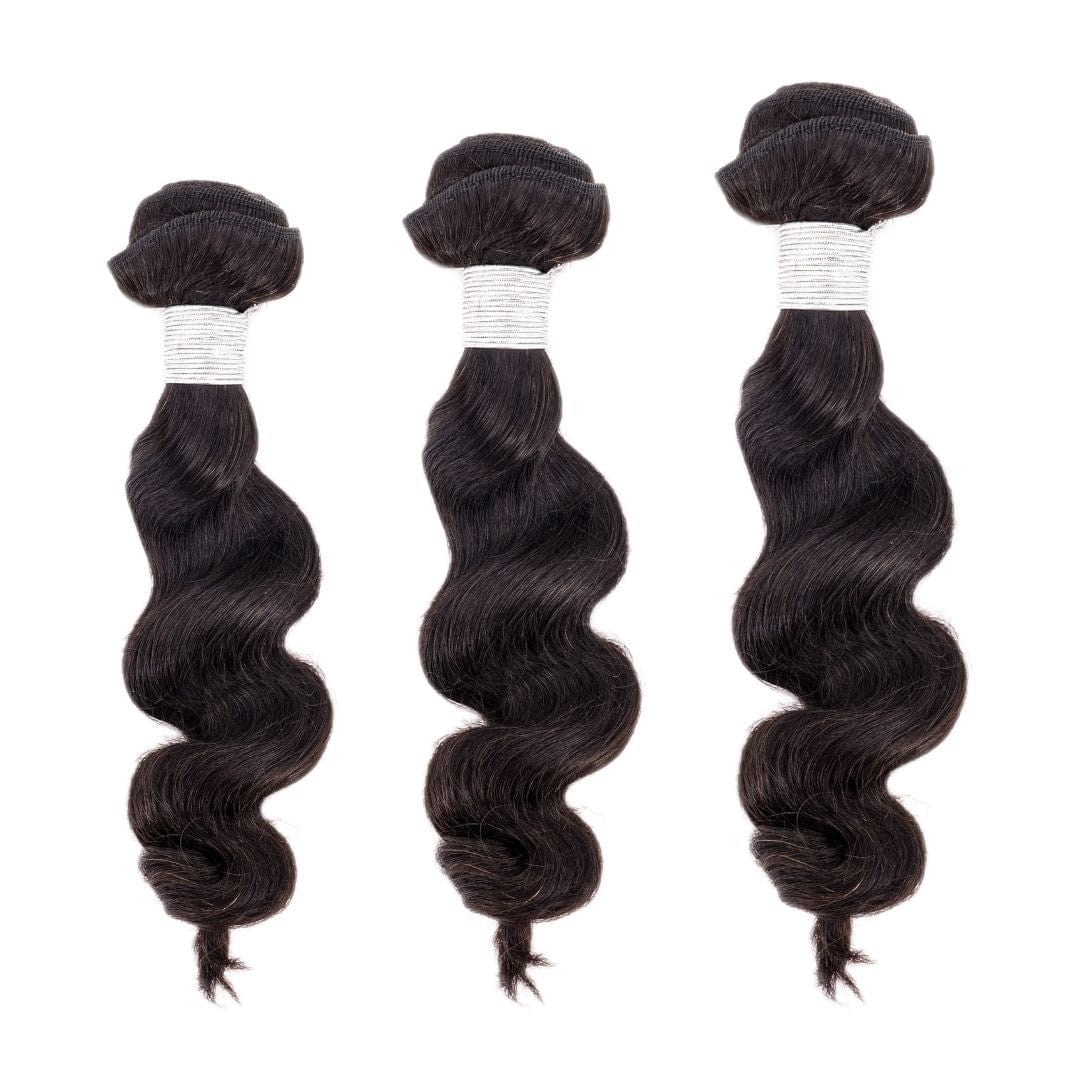 LDB Collections Human Hair Bundles Brazilian Loose Wave Bundle Deals