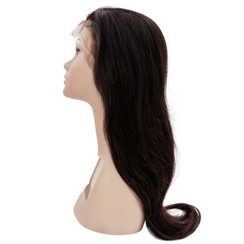 LDB Collections Human Hair Straight 13x4 Transparent Lace Front Wig