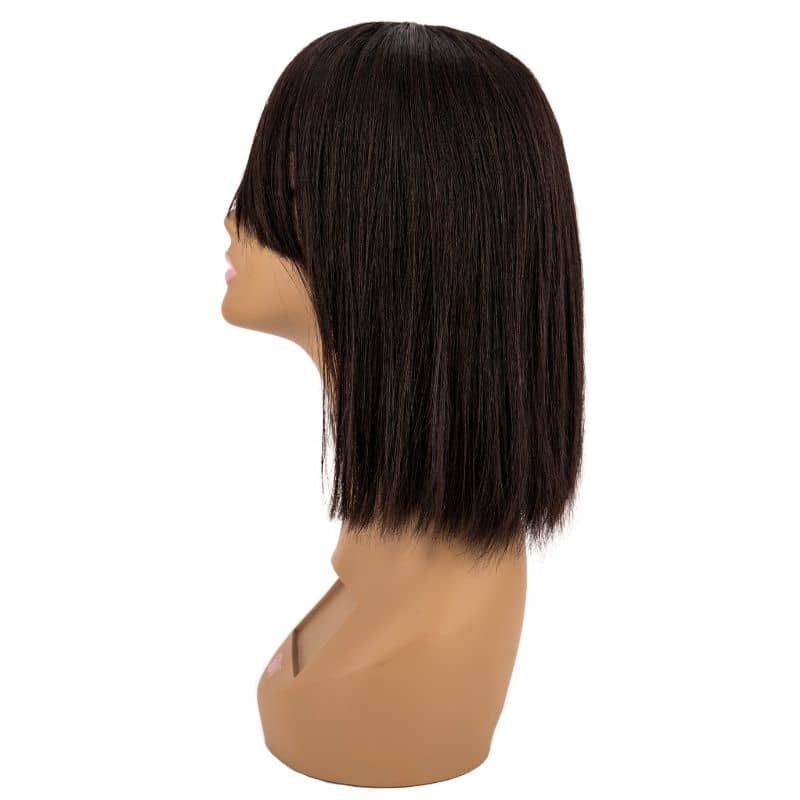 LDB Collections Lace wig Straight Bang bob Wig