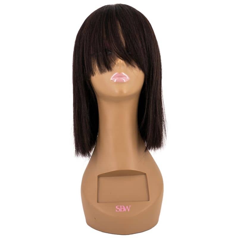 LDB Collections Lace wig Straight Bang bob Wig