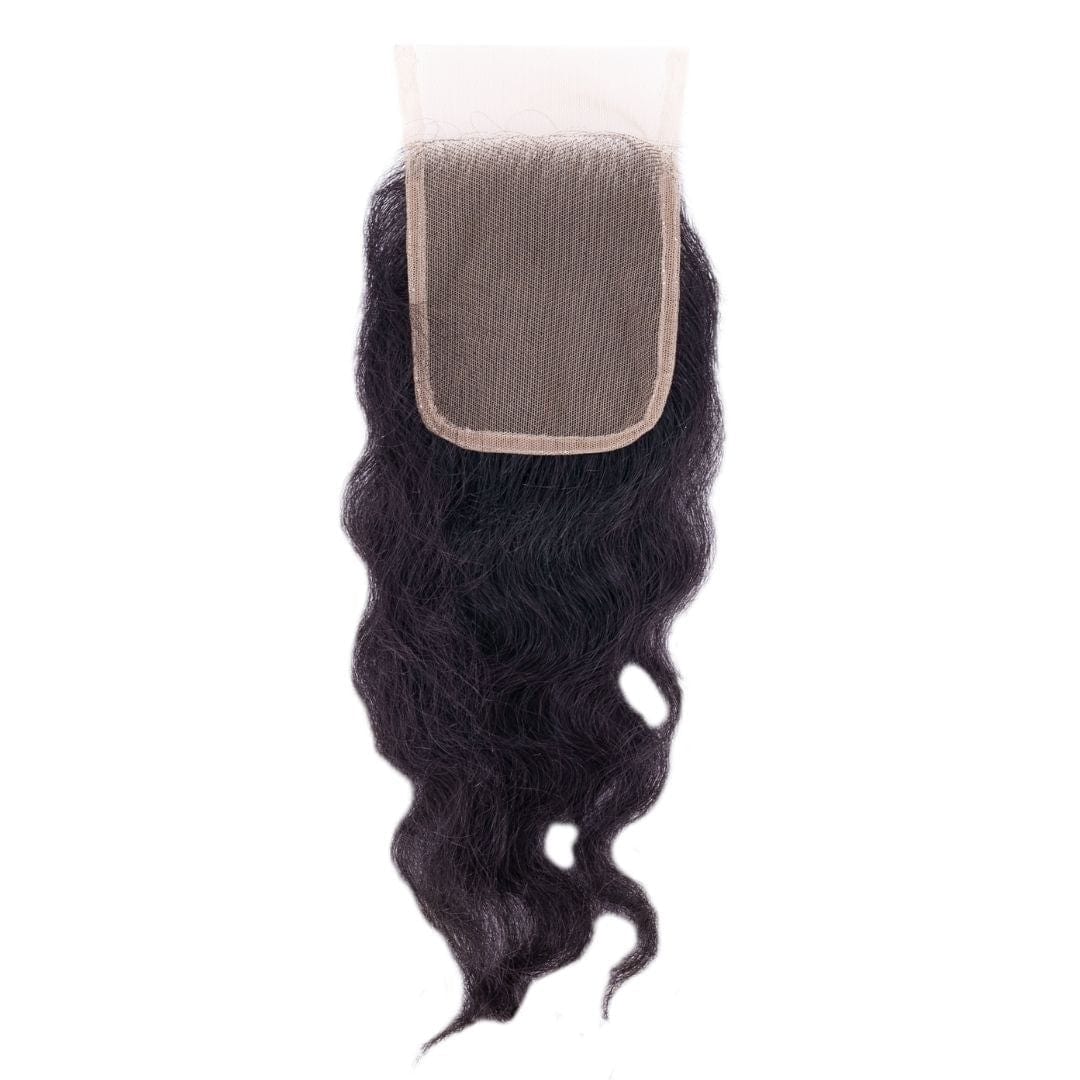 LDB Collections Raw Indian Curly Closure