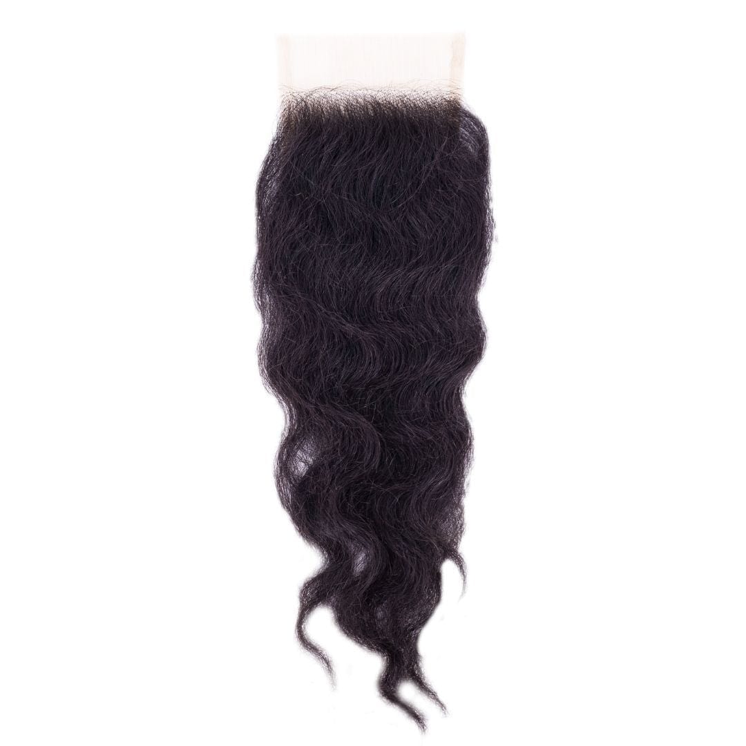 LDB Collections Raw Indian Curly Closure