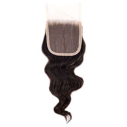 LDB Collections Raw Indian Wavy 4x4 Transparent Closure