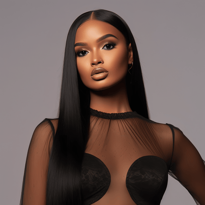 LDB Collections Virgin Human Straight Full Lace Wig